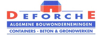Logo deforche algemene bouwondernemingen